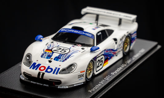 Porsche 911 GT1 #25 Stuck / Wollek / Boutsen - 24h LeMans 1997 - Spark 1:43