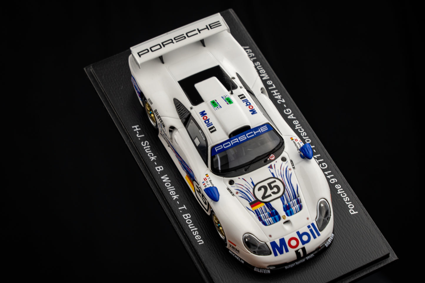 Porsche 911 GT1 #25 Stuck / Wollek / Boutsen - 24h LeMans 1997 - Spark 1:43