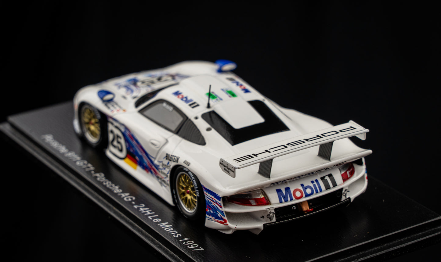 Porsche 911 GT1 #25 Stuck / Wollek / Boutsen - 24h LeMans 1997 - Spark 1:43