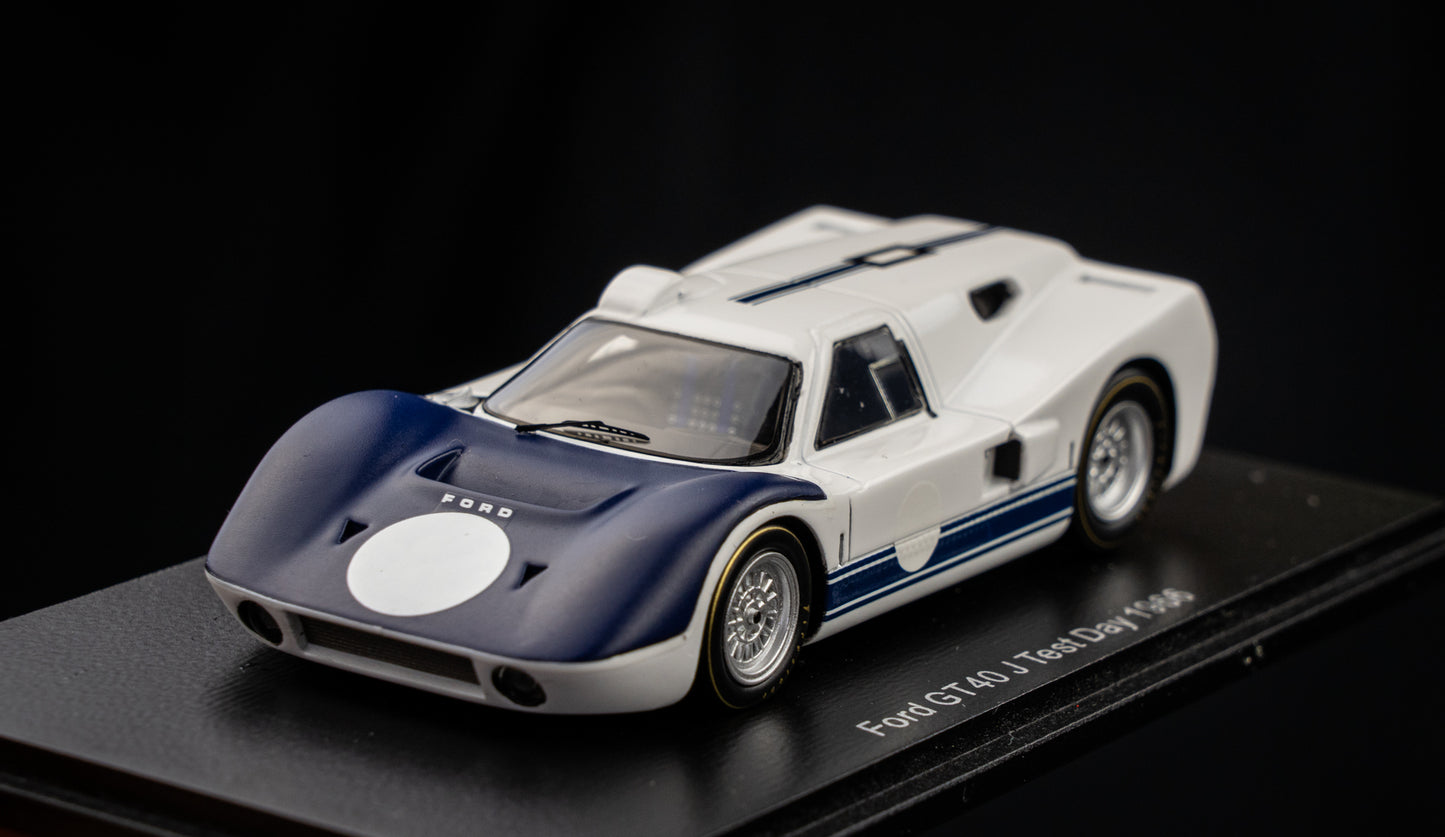 Ford GT40 J Test Day Riverside 1966 - Spark 1:43