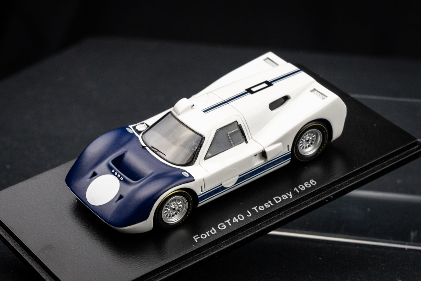 Ford GT40 J Test Day Riverside 1966 - Spark 1:43