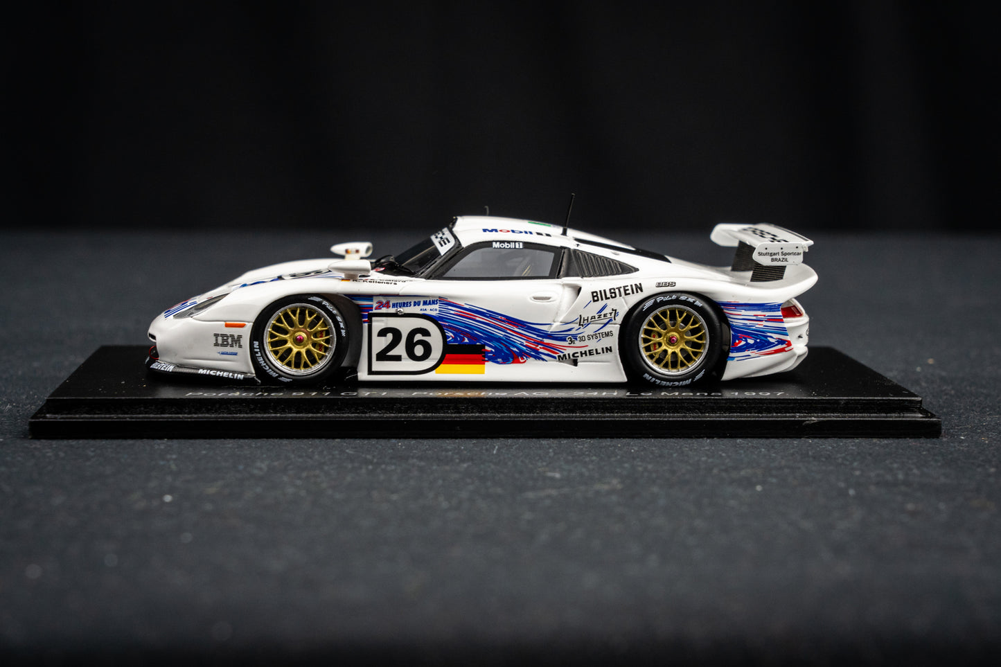 Porsche 911 GT1 #26 Kelleners / Collard / Dalmas - 24h LeMans 1997 - Spark 1:43