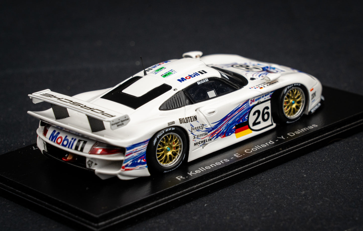 Porsche 911 GT1 #26 Kelleners / Collard / Dalmas - 24h LeMans 1997 - Spark 1:43