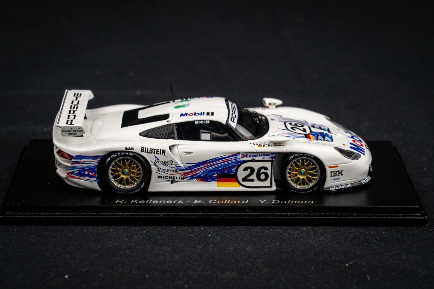 Porsche 911 GT1 #26 Kelleners / Collard / Dalmas - 24h LeMans 1997 - Spark 1:43