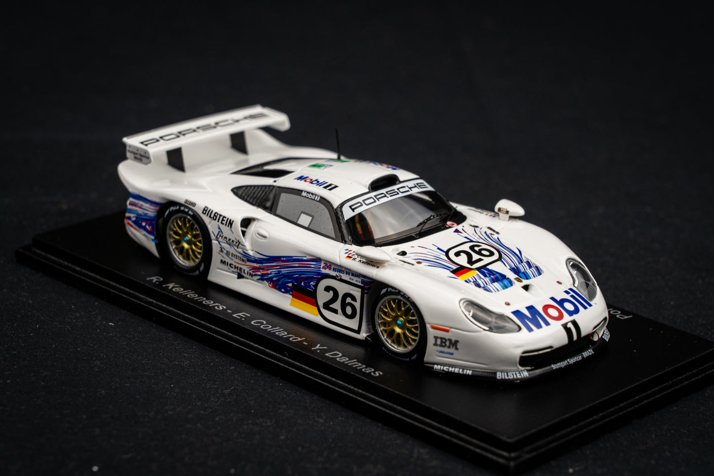 Porsche 911 GT1 #26 Kelleners / Collard / Dalmas - 24h LeMans 1997 - Spark 1:43