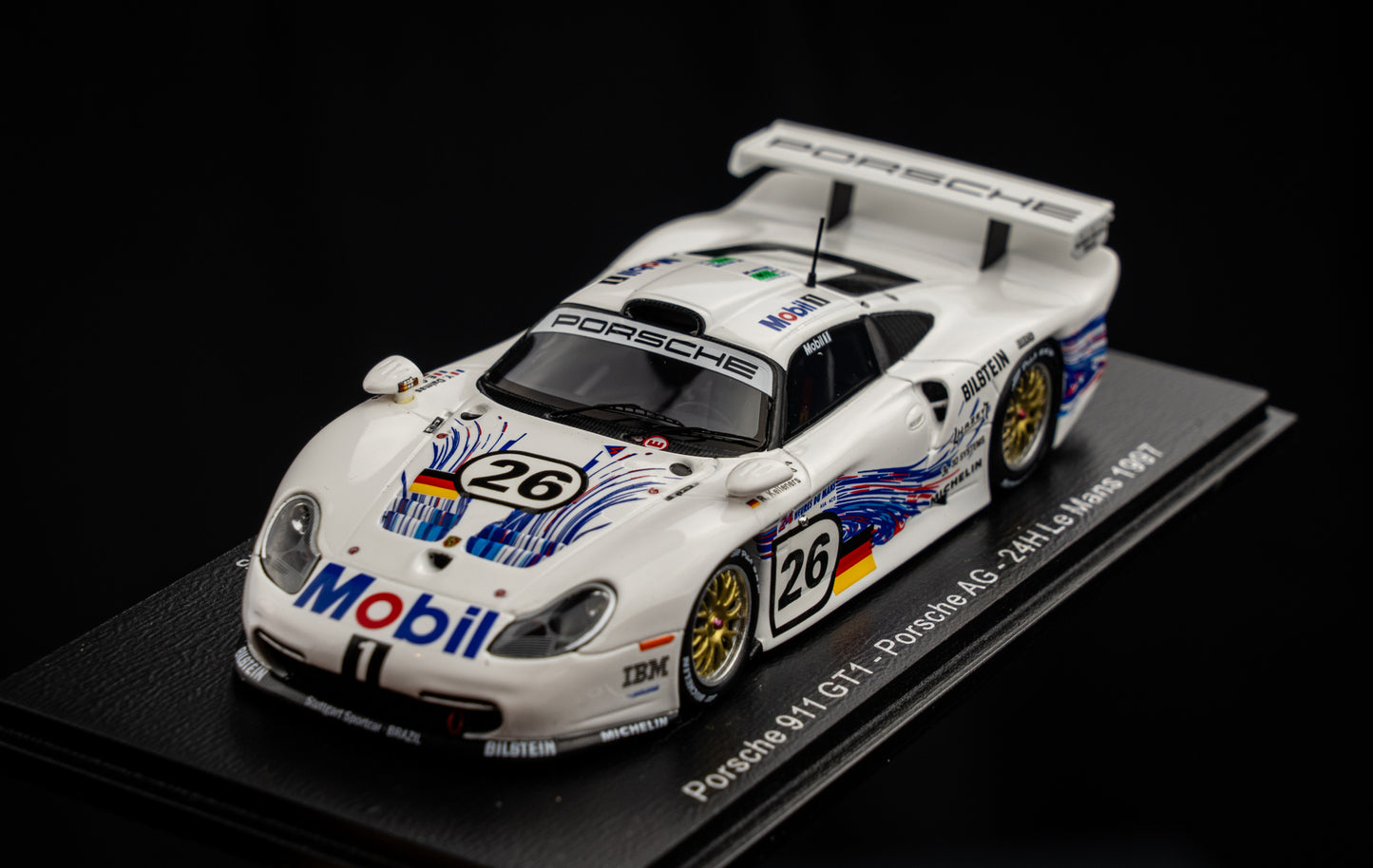 Porsche 911 GT1 #26 Kelleners / Collard / Dalmas - 24h LeMans 1997 - Spark 1:43