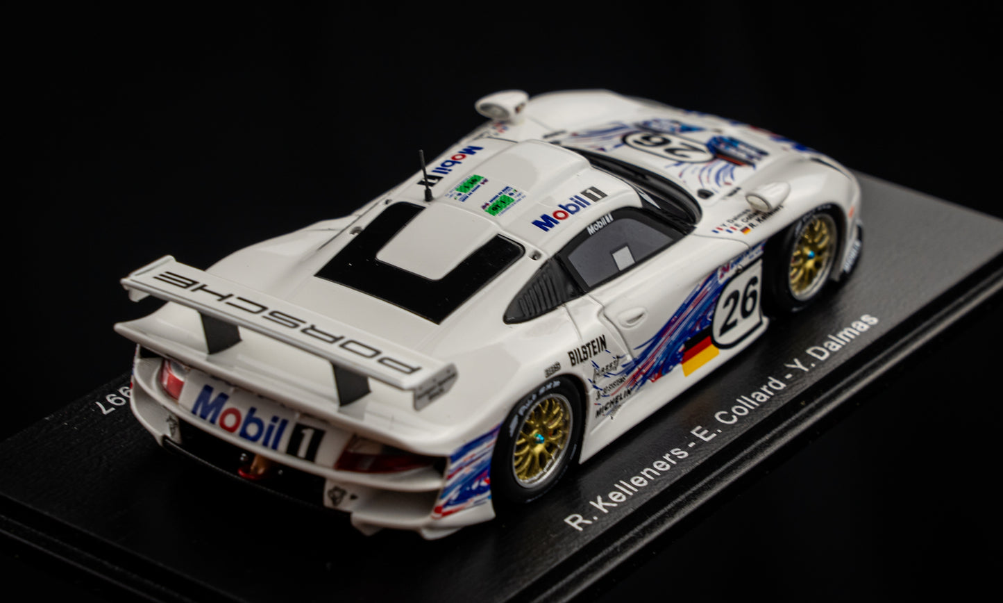 Porsche 911 GT1 #26 Kelleners / Collard / Dalmas - 24h LeMans 1997 - Spark 1:43