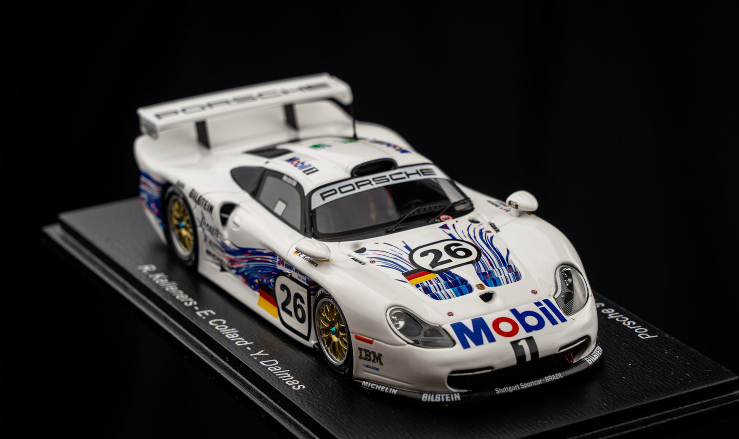 Porsche 911 GT1 #26 Kelleners / Collard / Dalmas - 24h LeMans 1997 - Spark 1:43