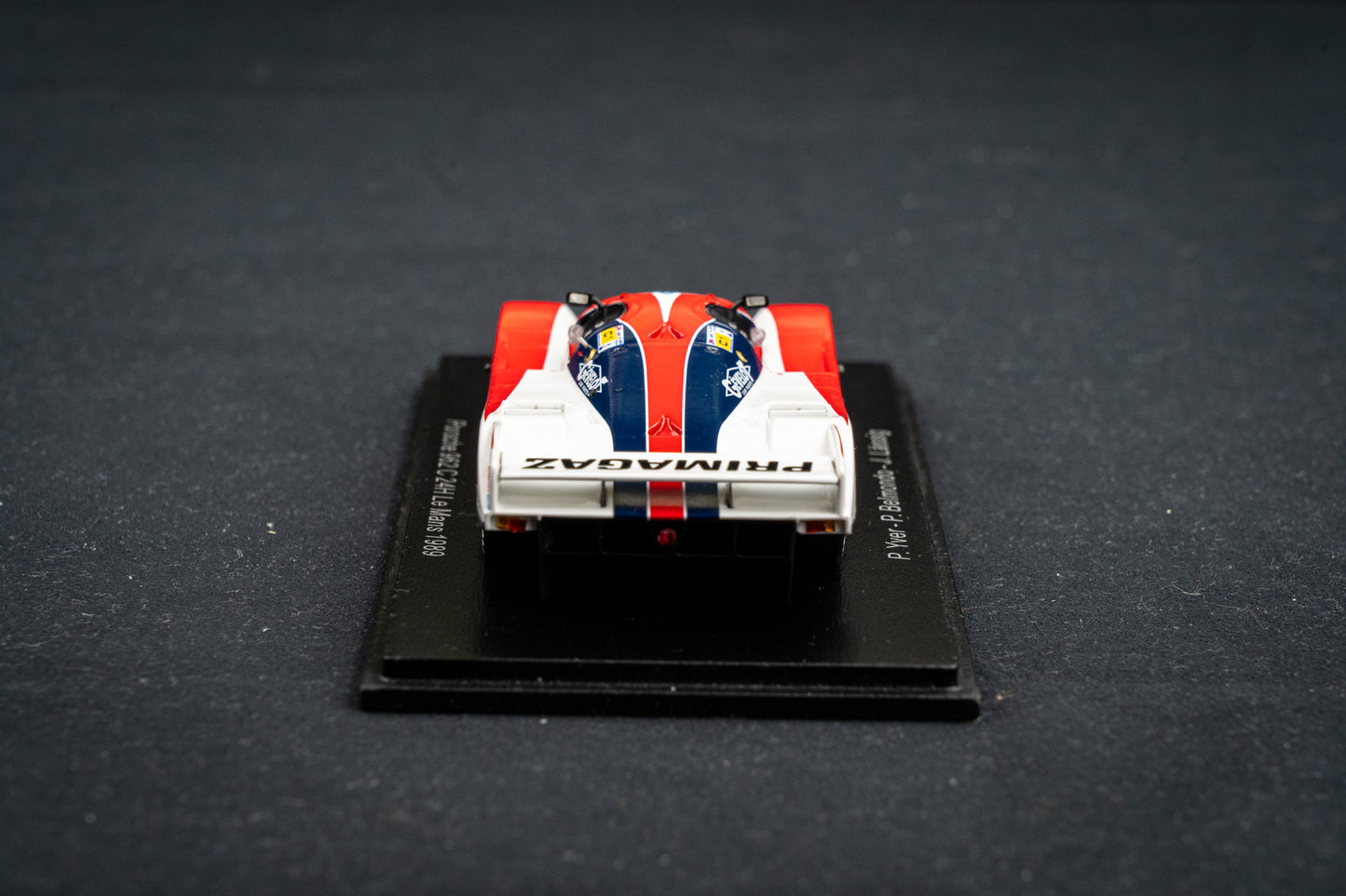 Porsche 962C #72 Yver / Belmondo / Lässig - 24h LeMans 1989 - Spark 1:43