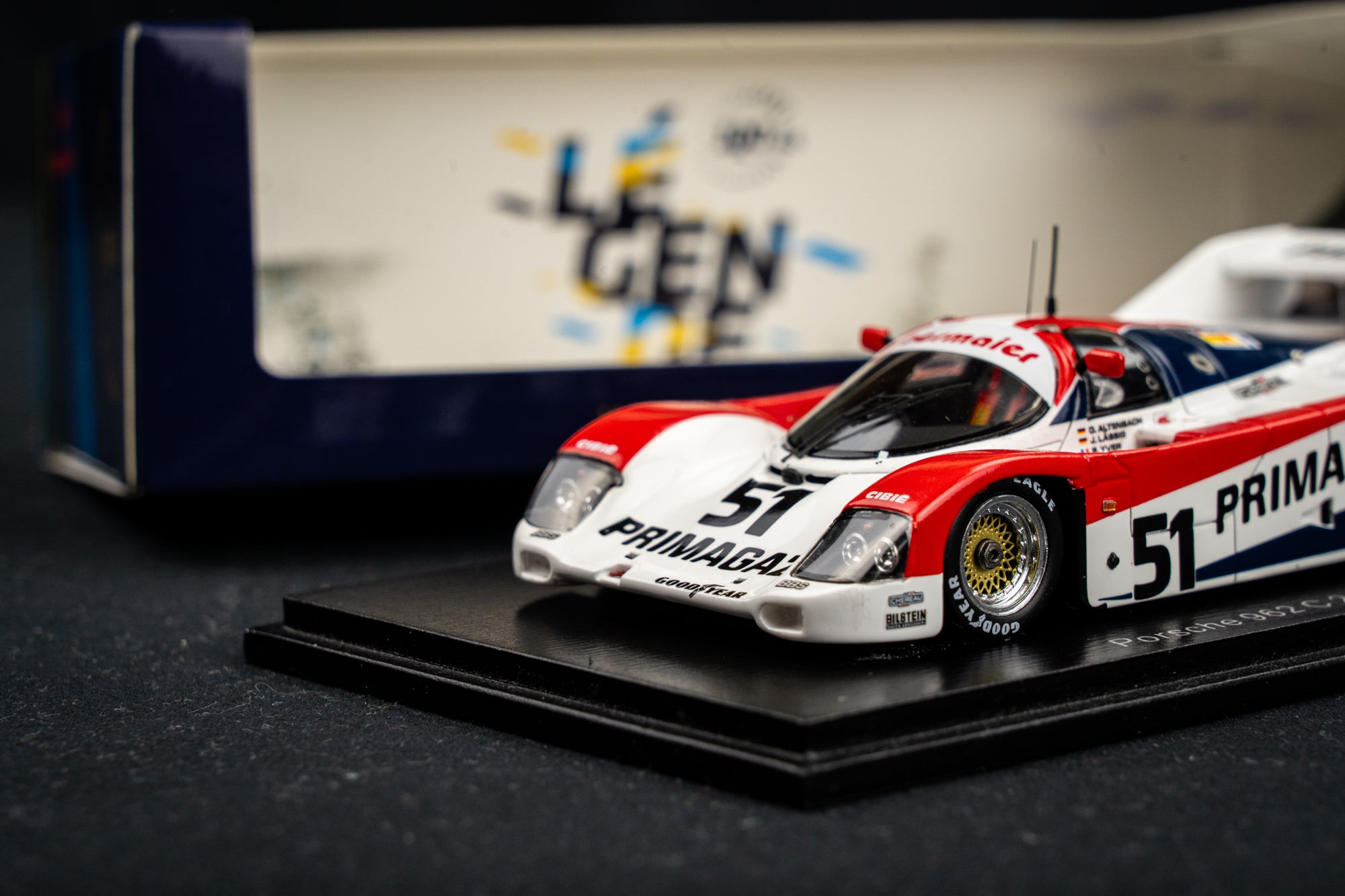 Porsche 962C #51 Yver / Altenbach / Lässig - 24h LeMans 1991