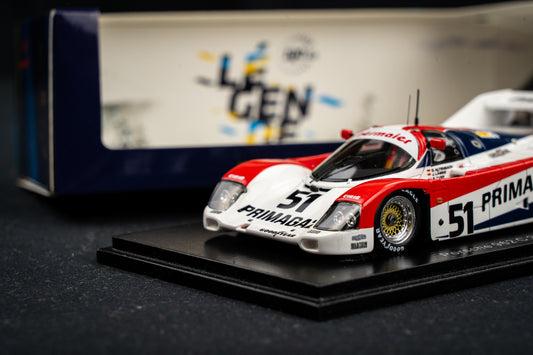 Porsche 962C #51 Yver / Altenbach / Lässig - 24h LeMans 1991 - Spark 1:43