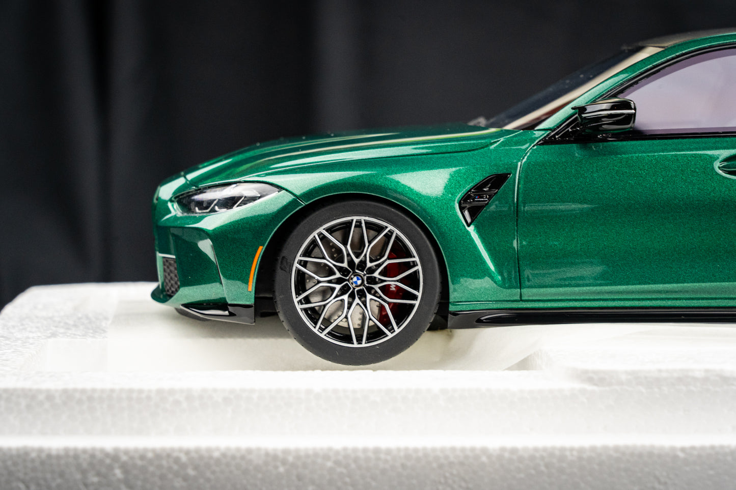 BMW M3 Competition G80 - Isle of Man Green Metalic - lim. 999 pcs. Top Speed 1:18