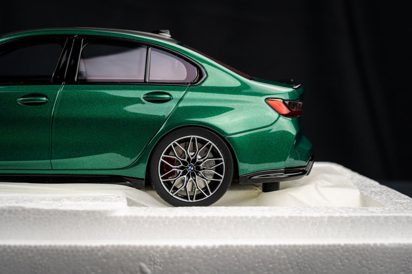 BMW M3 Competition G80 - Isle of Man Green Metalic - lim. 999 pcs. Top Speed 1:18