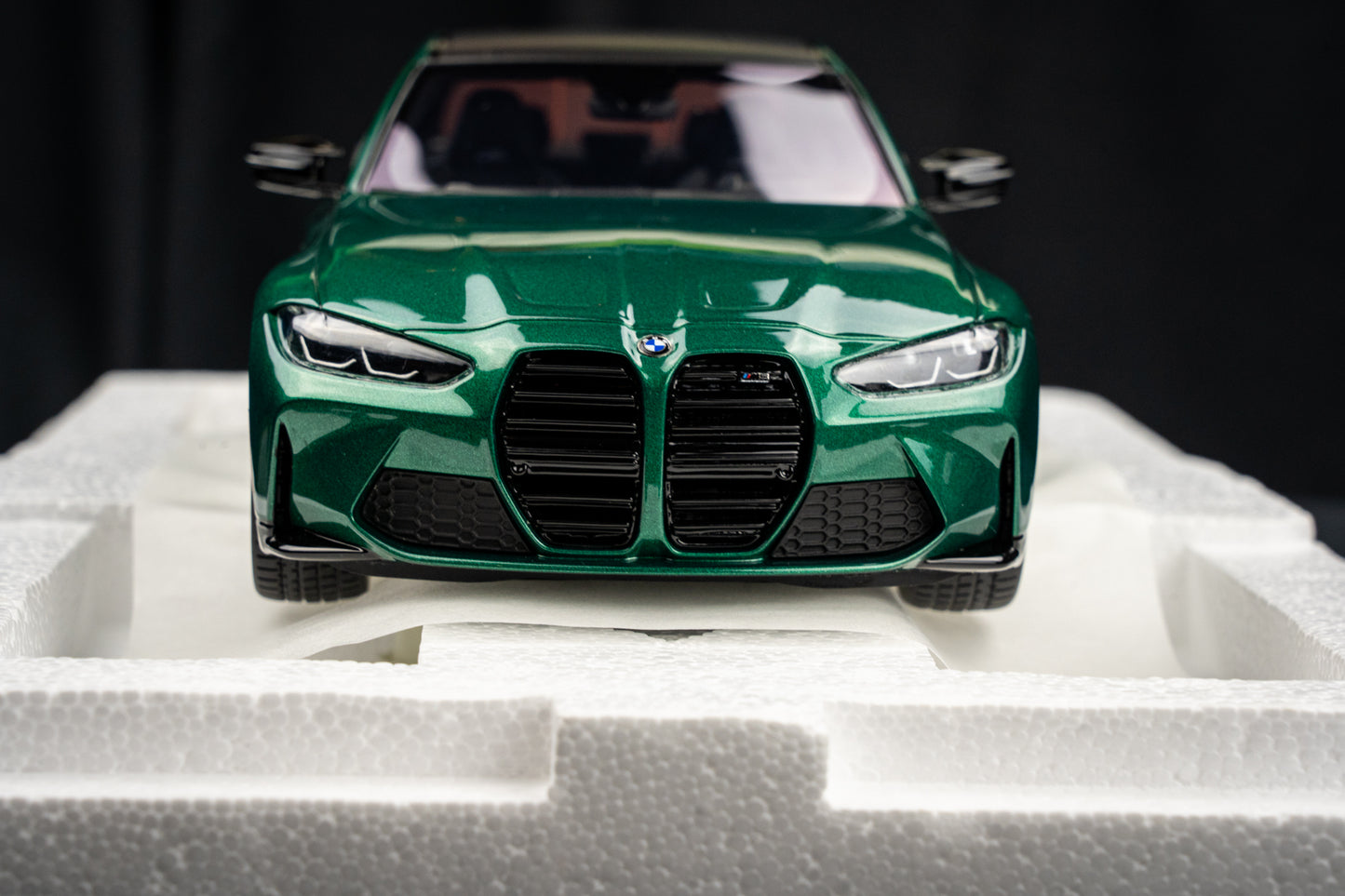 BMW M3 Competition G80 - Isle of Man Green Metalic - lim. 999 pcs. Top Speed 1:18