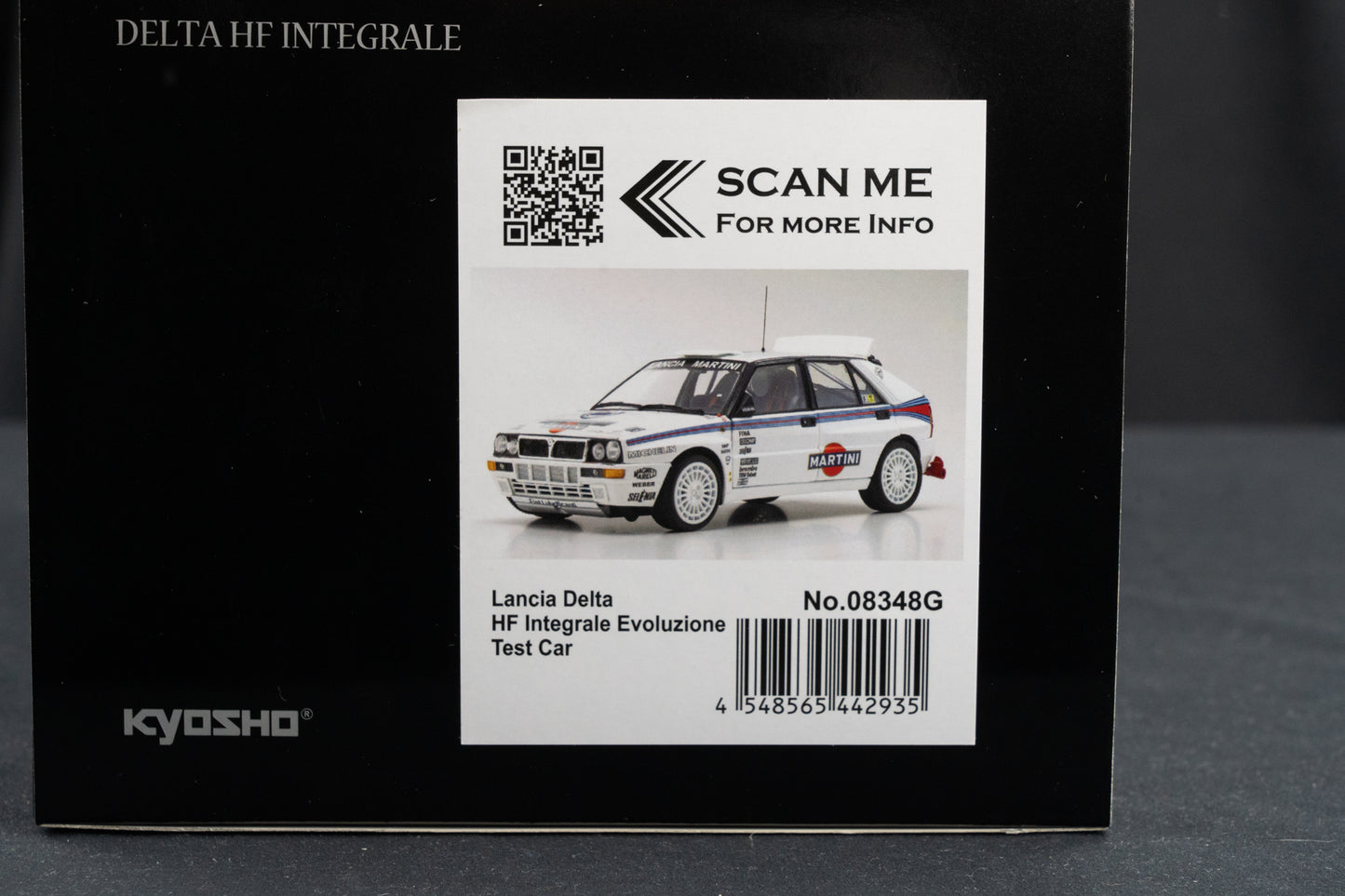 Lancia Delta HF Integrale Evo Testcar 1992 / 93 - Kyosho 1:18