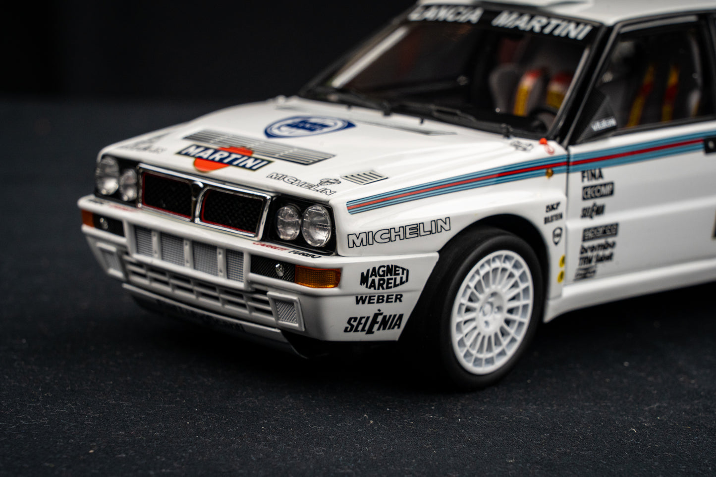 Lancia Delta HF Integrale Evo Testcar 1992 / 93 - Kyosho 1:18