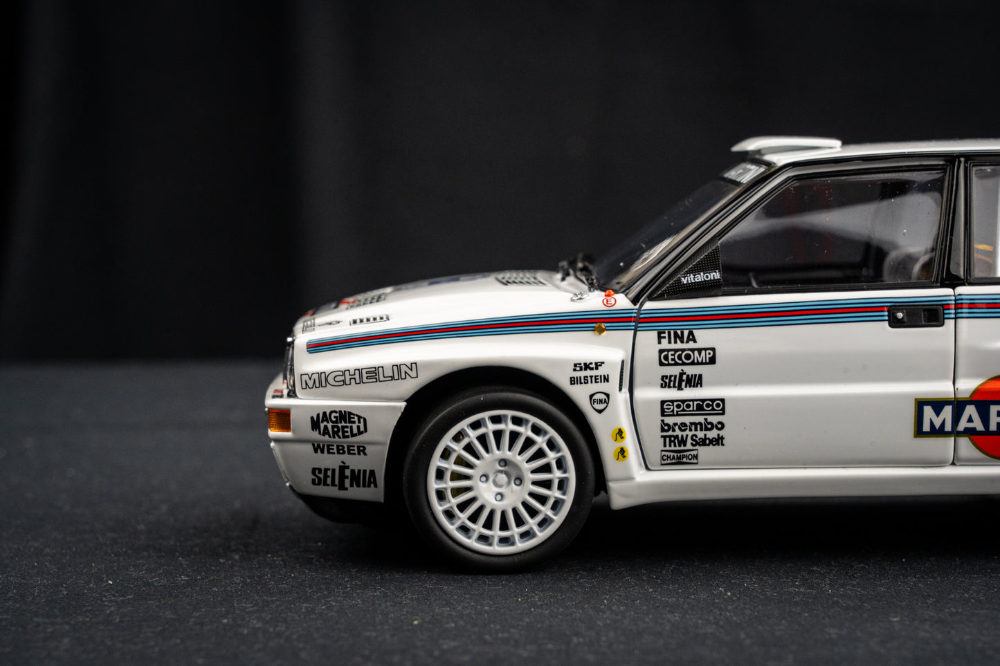 Lancia Delta HF Integrale Evo Testcar 1992 / 93 - Kyosho 1:18