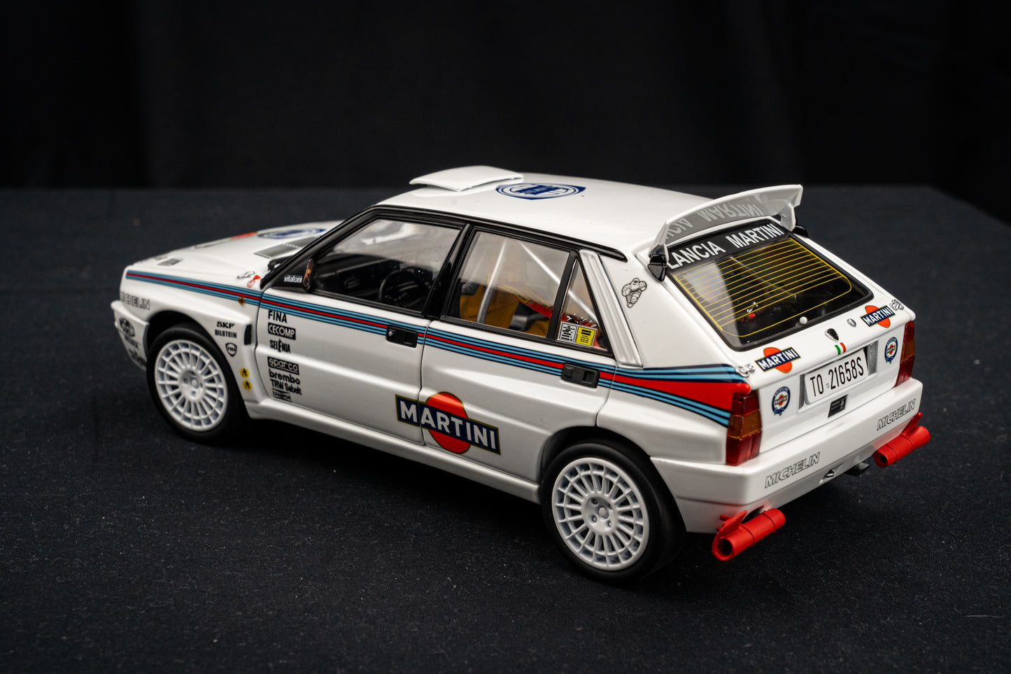 Lancia Delta HF Integrale Evo Testcar 1992 / 93 - Kyosho 1:18