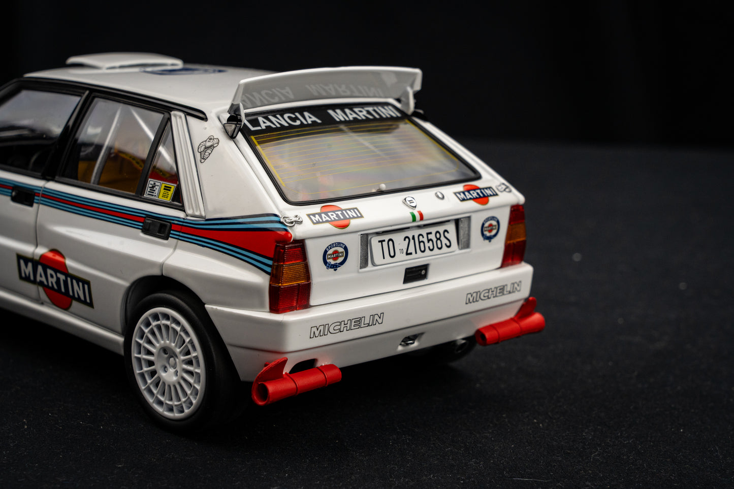 Lancia Delta HF Integrale Evo Testcar 1992 / 93 - Kyosho 1:18