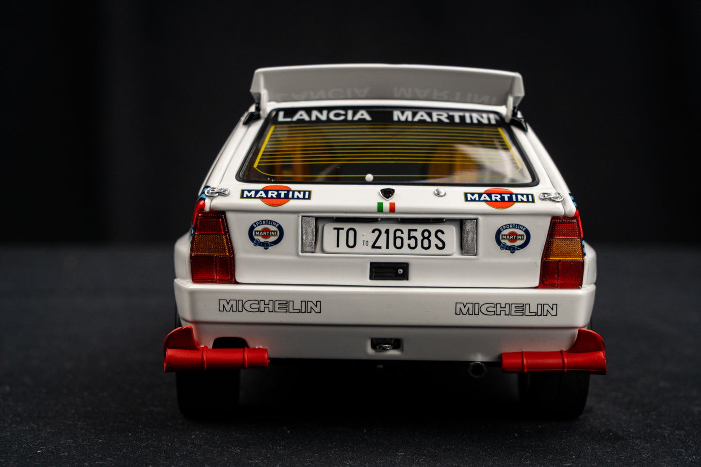 Lancia Delta HF Integrale Evo Testcar 1992 / 93 - Kyosho 1:18