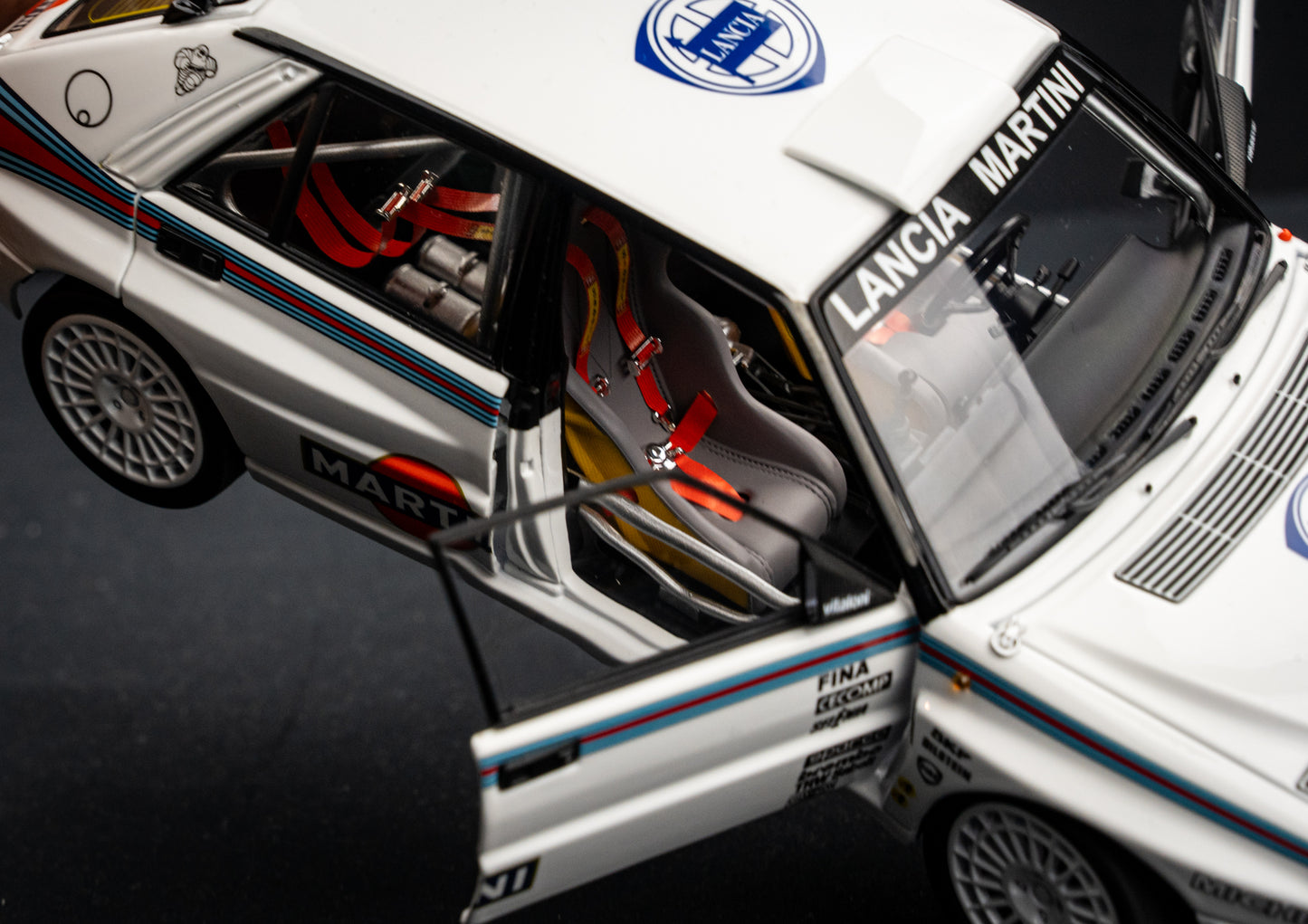 Lancia Delta HF Integrale Evo Testcar 1992 / 93 - Kyosho 1:18