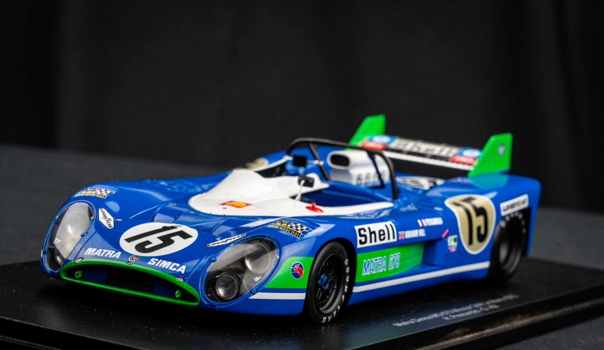 SPARK 1/18 MATRA Simca Ms 670 B Le Mans Winning Car G Hill / H Pescarolo 1972 EUR 246,91 - FR SPARK 1/18 MATRA Simca Ms 670 B Le Mans Winning Car G Hill / H Pescarolo 1972 EUR 246,91 - FR