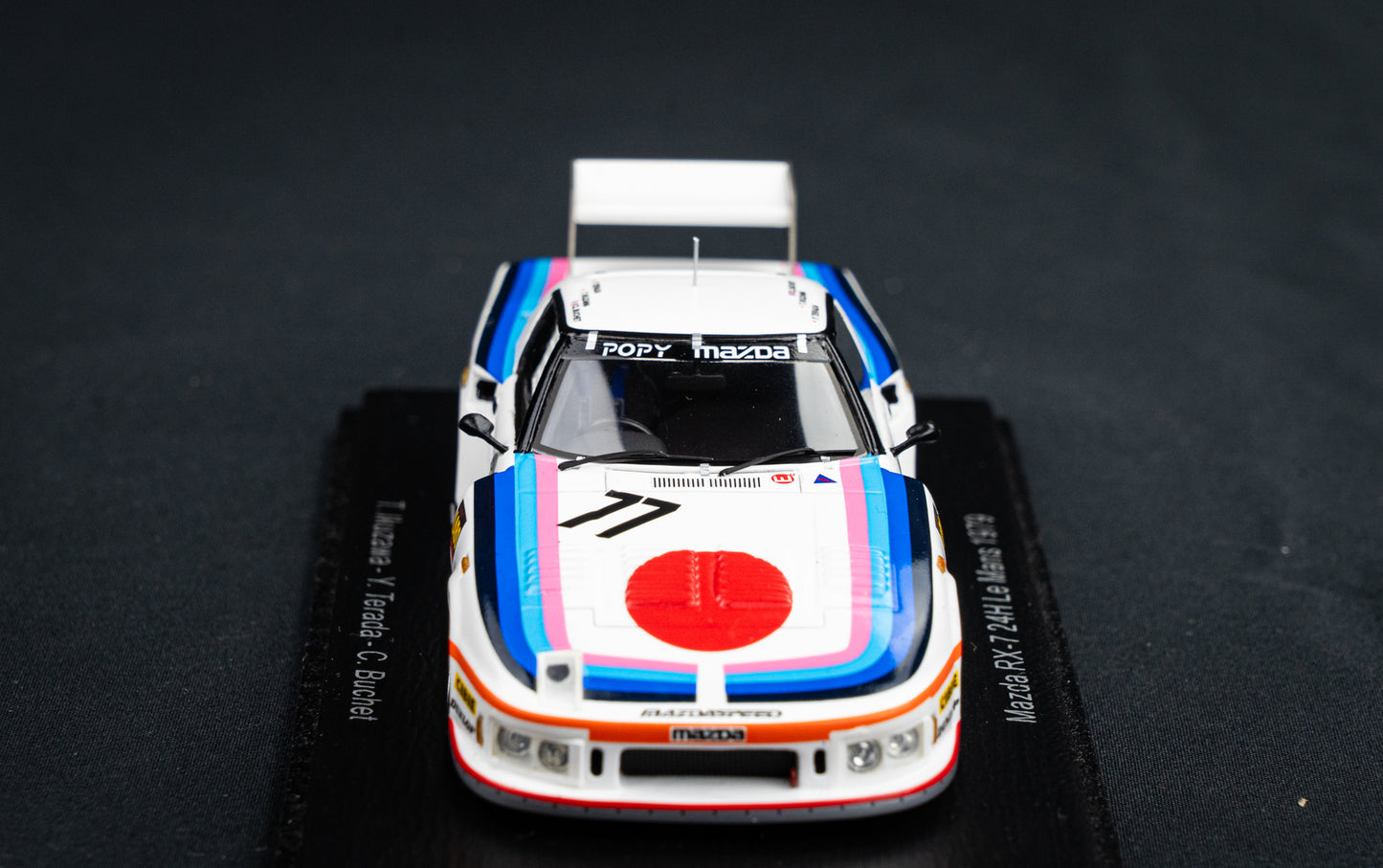 Mazda RX7 #77 24h LeMans 1976 - Ikuzawa / Terada / Buchet - Spark 1:43