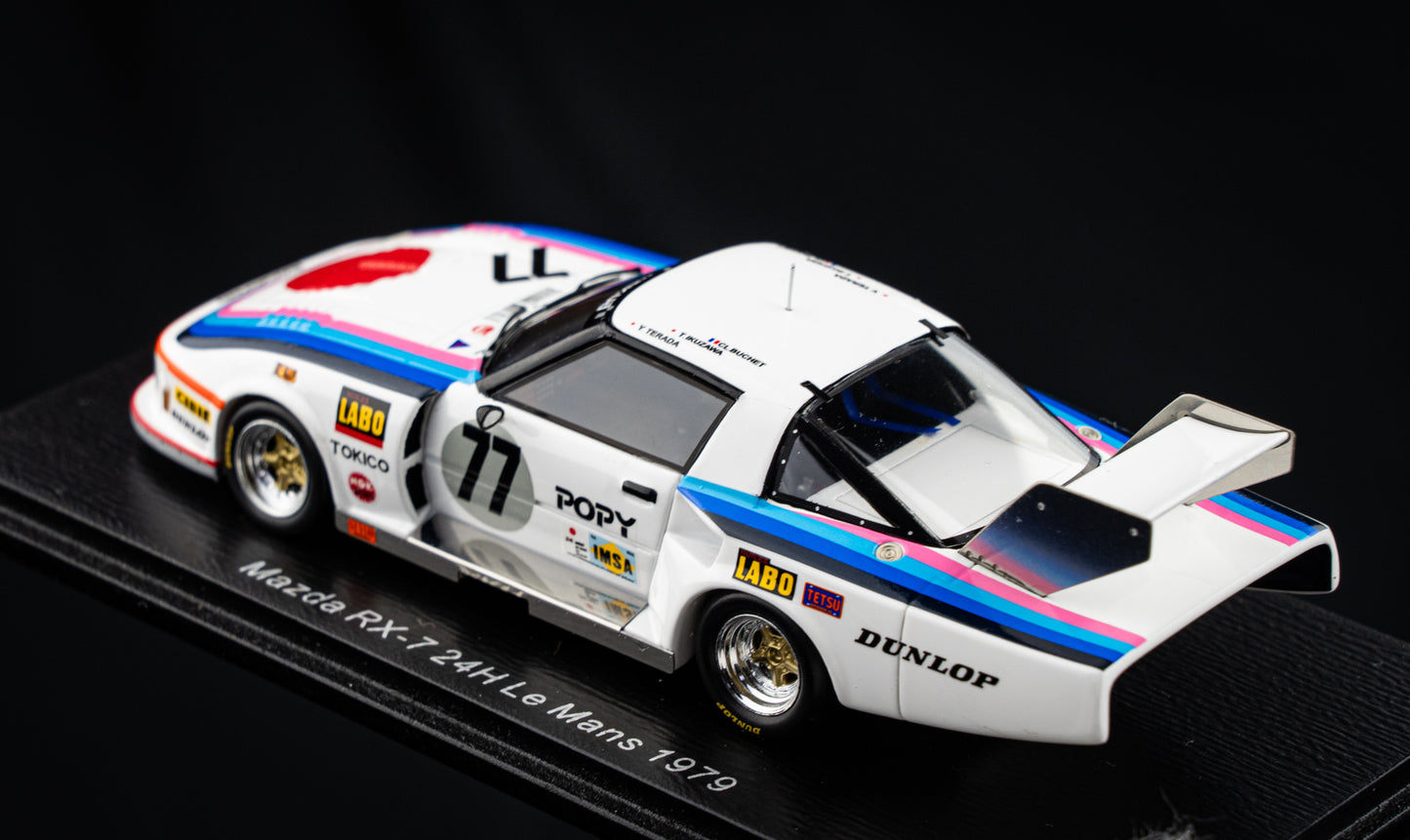 Mazda RX7 #77 24h LeMans 1976 - Ikuzawa / Terada / Buchet - Spark 1:43