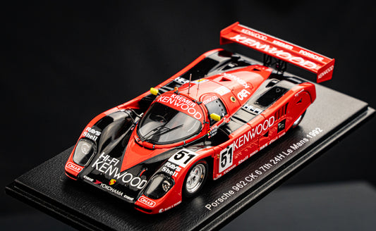 Porsche 962C #51 Nielsen / Lavaggi / Reuter - 24h LeMans 1992 - Spark 1:43