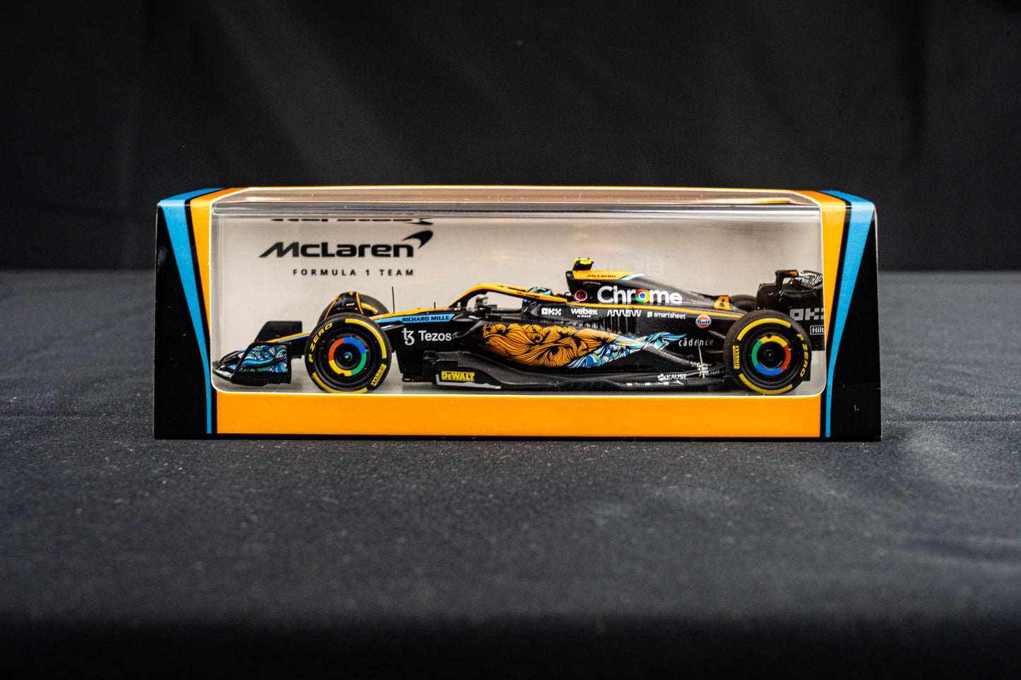 McLaren MCL36 #4 Lando Norris - P6 GP Abu Dhabi 2022  - Spark 1:43