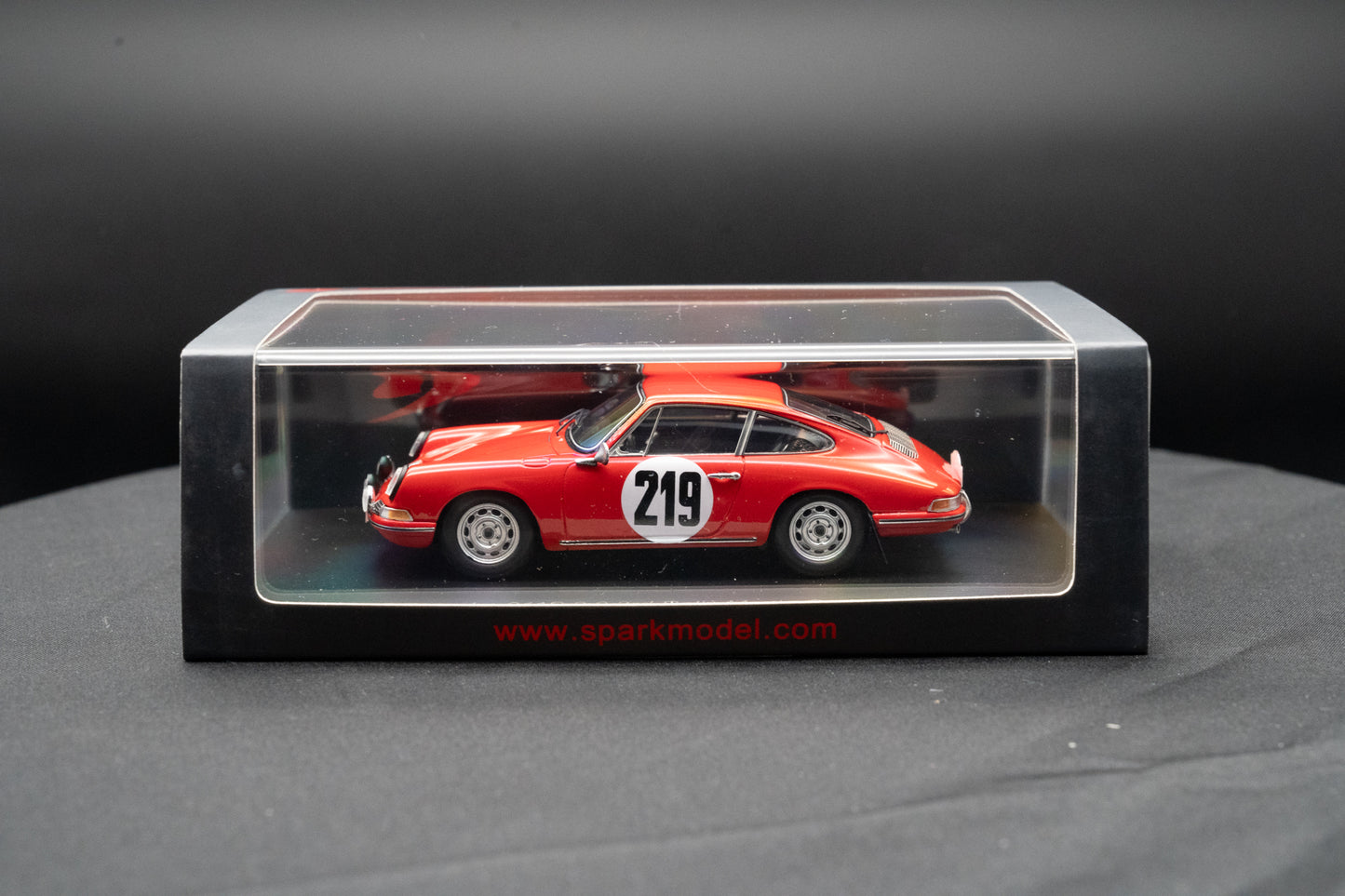 Porsche 911 S 2.0 #219 V.Elford / D.Stone - 3rd Rallye Monte Carlo 1967 - Spark 1:43