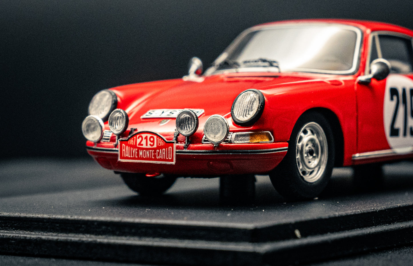 Porsche 911 S 2.0 #219 V.Elford / D.Stone - 3rd Rallye Monte Carlo 1967 - Spark 1:43