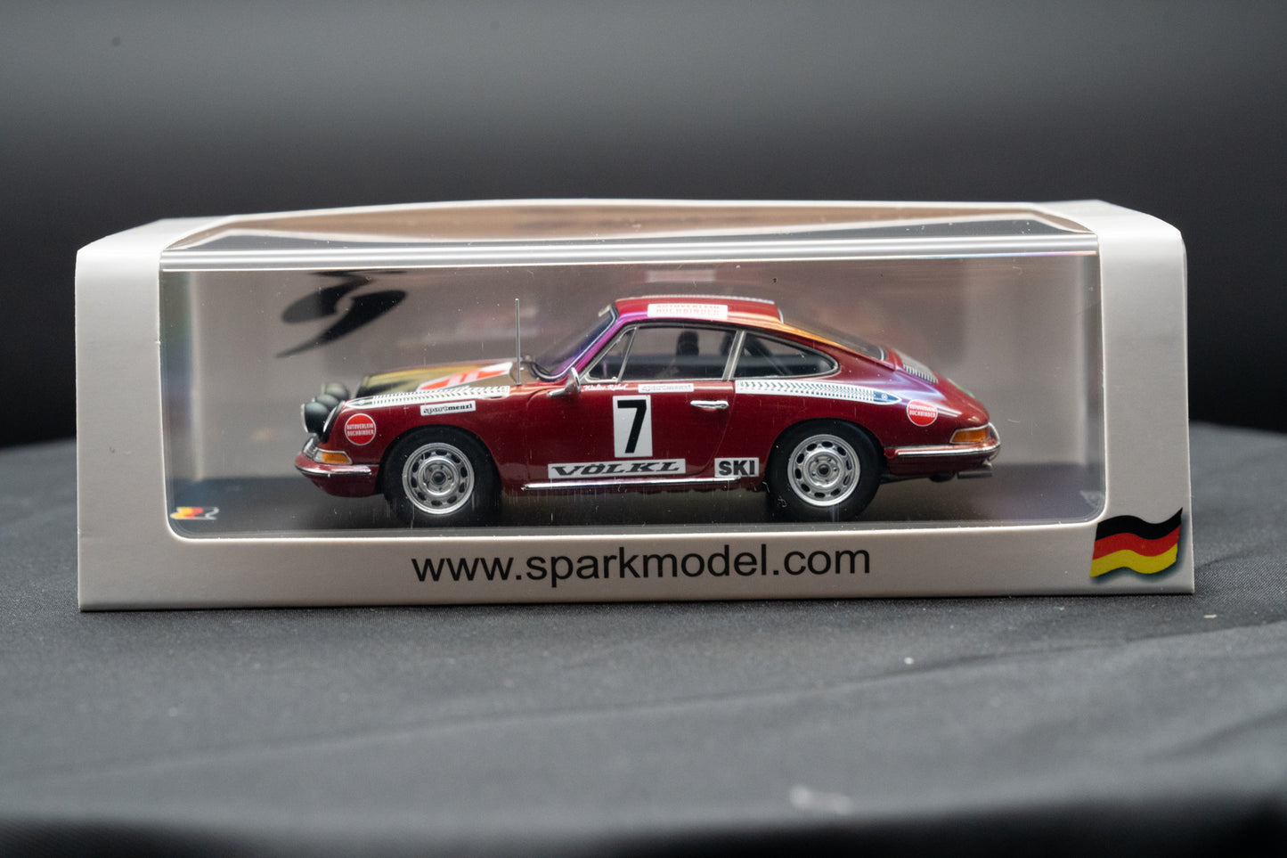 Porsche 911 #7 Walter Röhrl / H. Marecek Rallye Bavaria 1970 - lim. edition 1:43 Spark