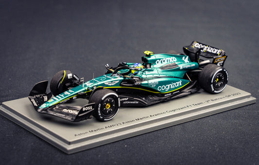 Fernando Alonso Aston Martin AMR23 #14 P3 GP Bahrain 2023 - Spark 1:43