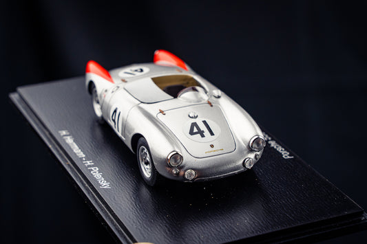 Porsche 550 #41 Herrmann / Polensky - 24h LeMans 54 - Spark 1:43