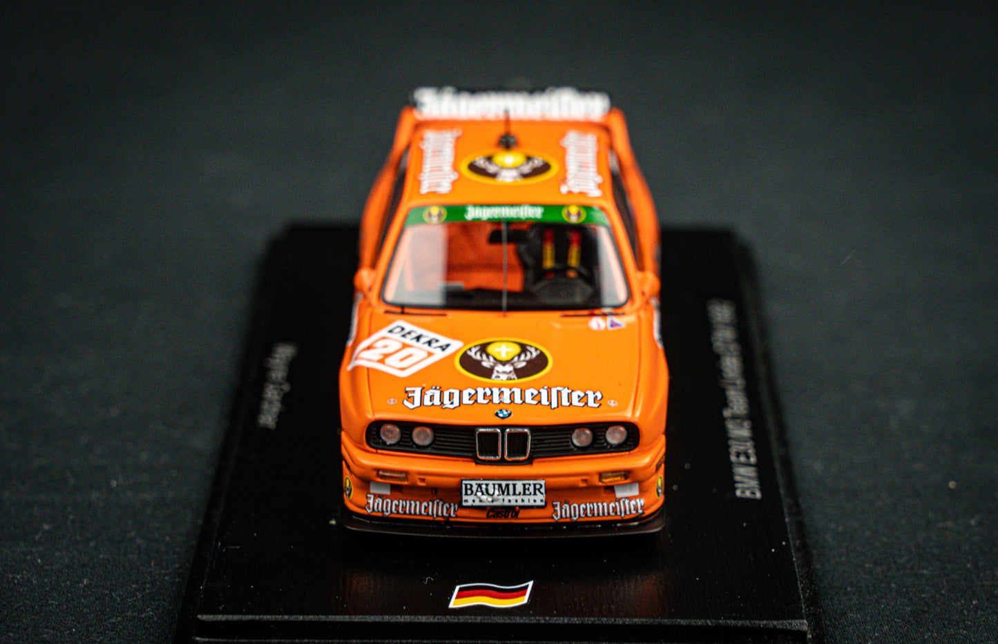 BMW E30 M3 lim. edition 500 Stk. no.20 W. Gardner Team Linder - DTM 1992 - Spark 1:43