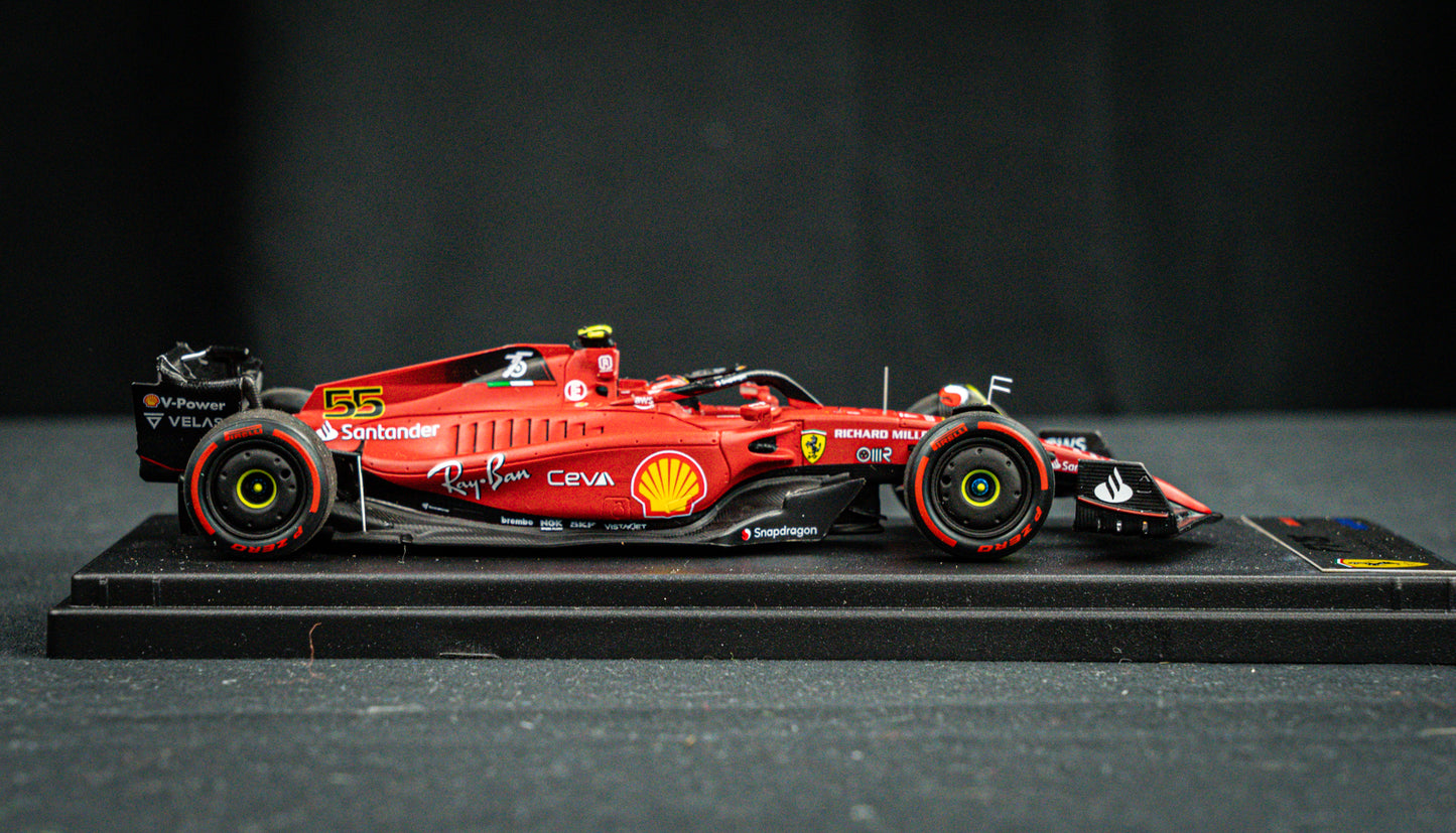 Carlos Sainz jr. Scuderia Ferrari F1-75 #55 Platz 1 GP Great Britain 2022 - Looksmart 1:43