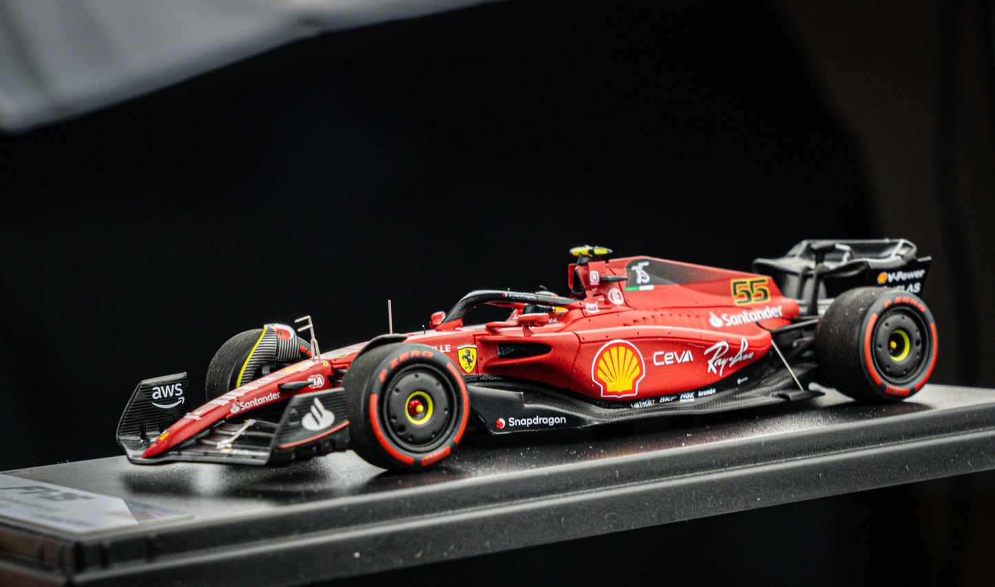 Carlos Sainz jr. Scuderia Ferrari F1-75 #55 Platz 1 GP Great Britain 2022 - Looksmart 1:43