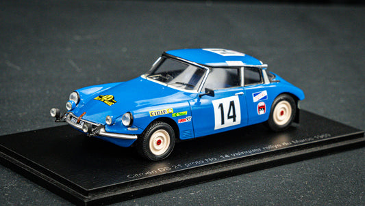 Citroen DS21 proto no.21 B.Neyret / J. Terramorsi Sieger Rallye du Maroc 1969, Spark 1:43