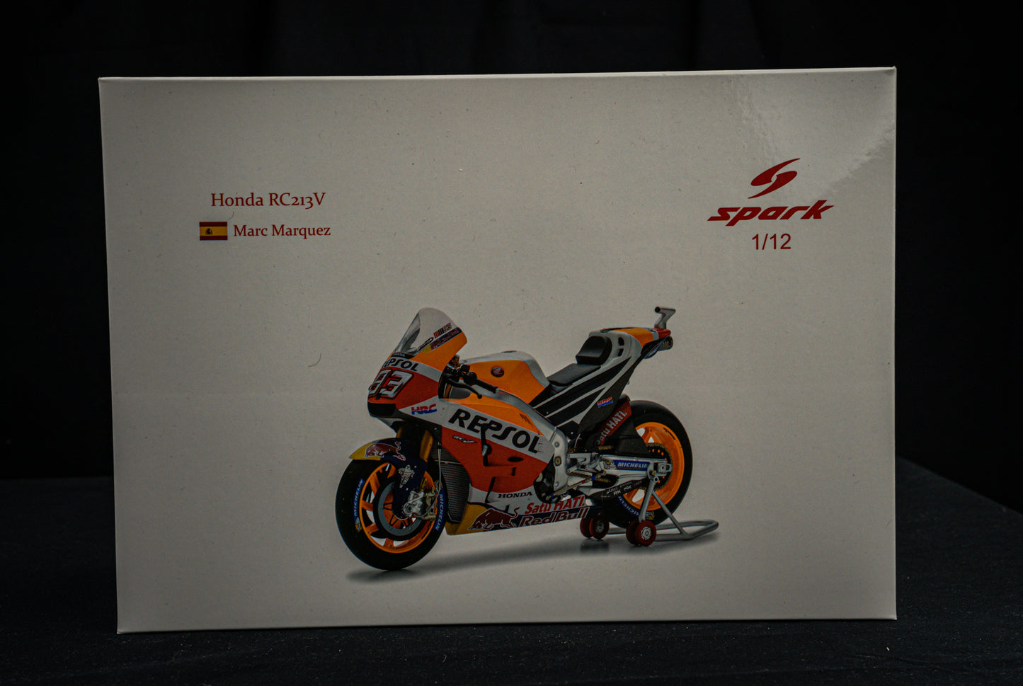 Marc Marquez Honda RC213V #93 MotoGP 2017 Spark 1:12