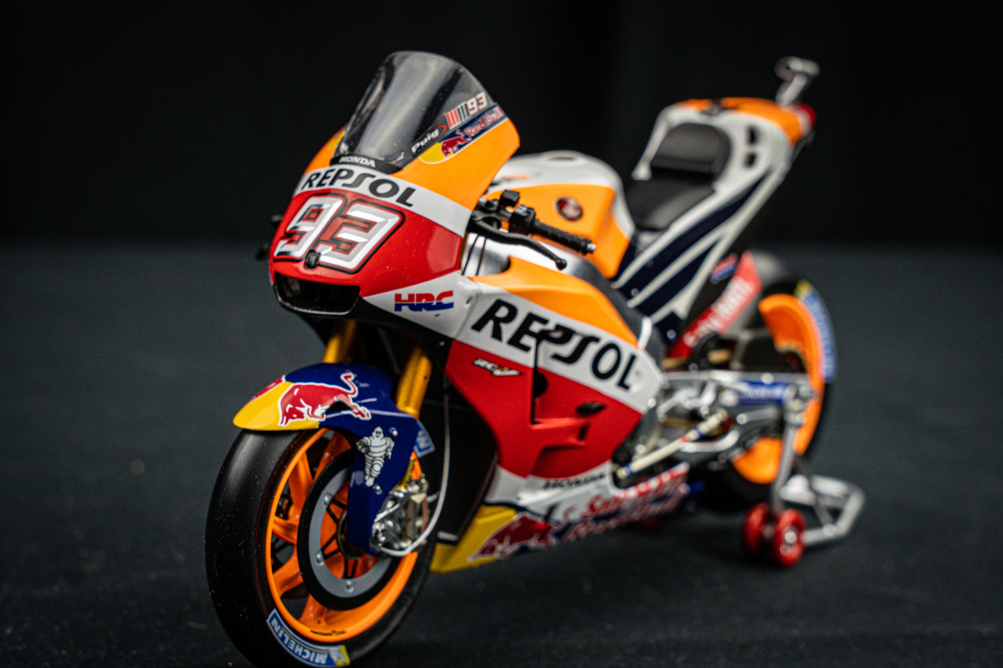 Marc Marquez Honda RC213V #93 MotoGP 2017 Spark 1:12