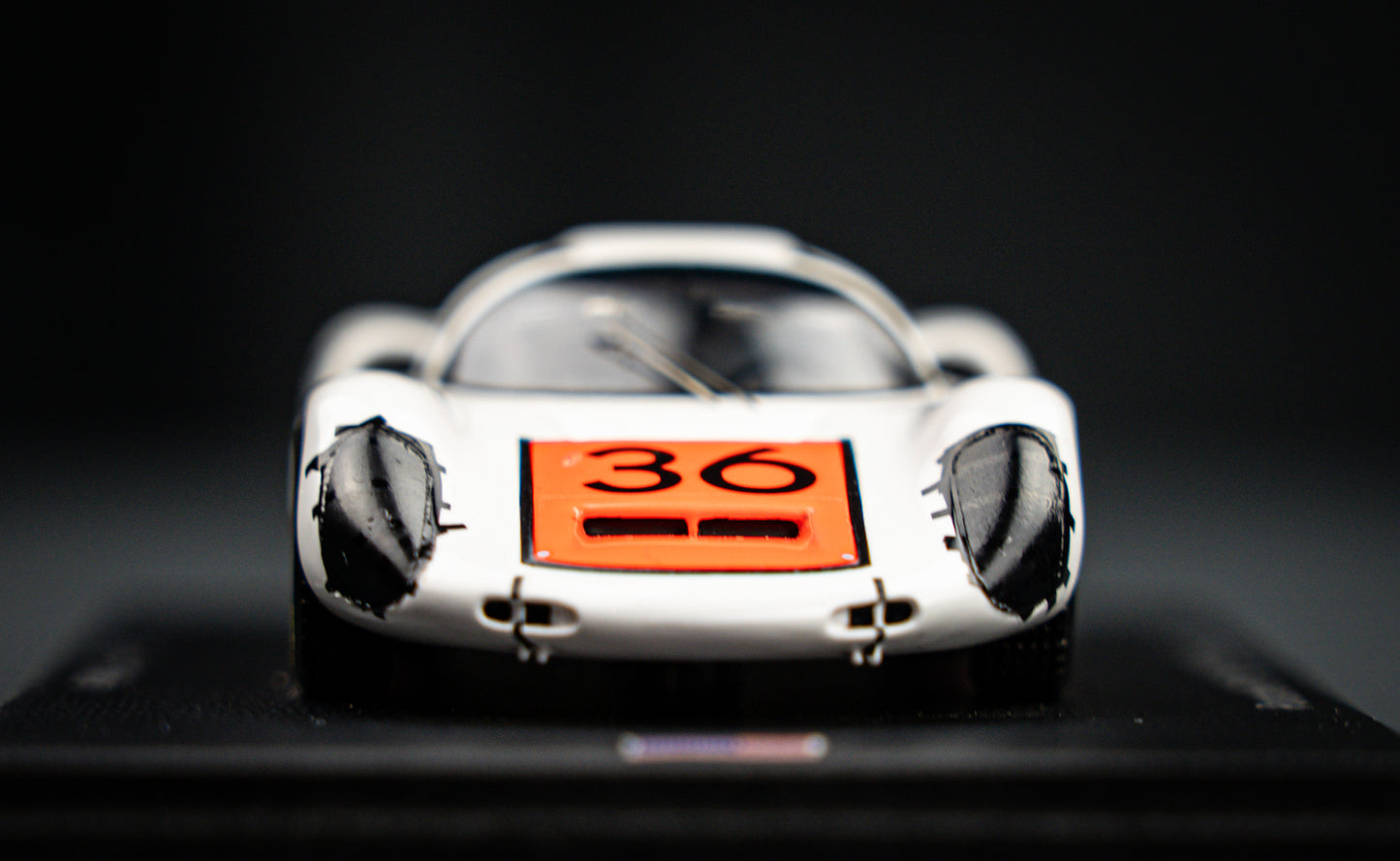 Porsche 910 lim. 500 pcs. #36 Patrick / Mitter / Rindt 3rd 12h Sebring 1967, Spark 1:43