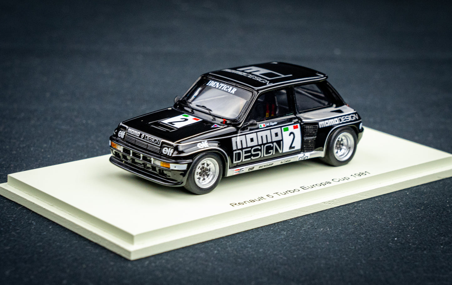 Renault 5 Turbo #2 Massimo Sigala - Renault 5 Turbo Europa Cup 1981 - Spark 1:43