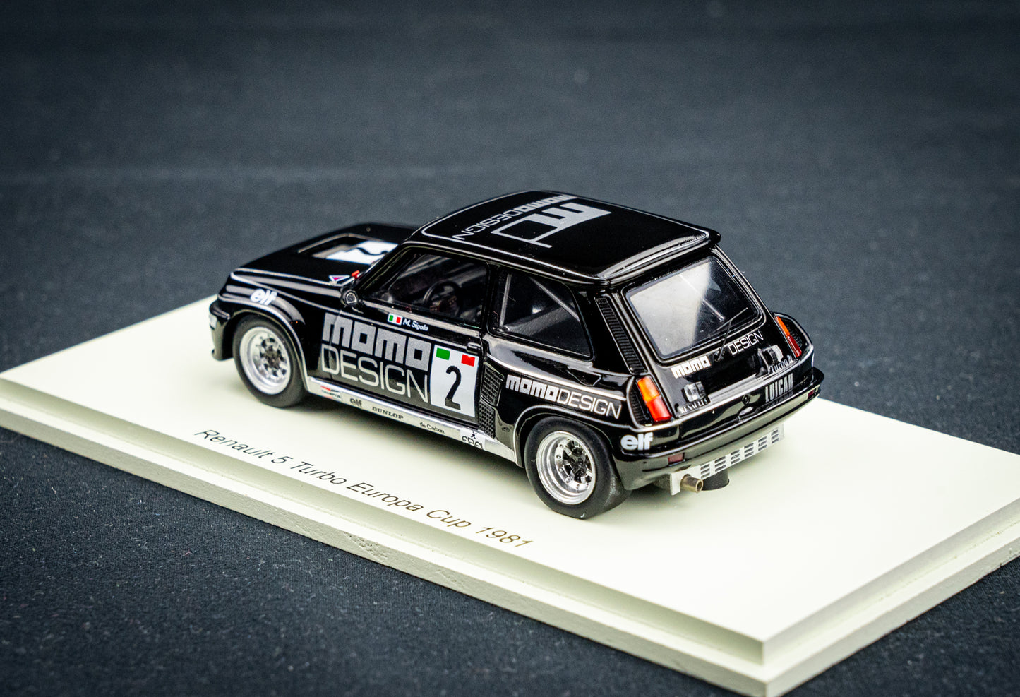 Renault 5 Turbo #2 Massimo Sigala - Renault 5 Turbo Europa Cup 1981 - Spark 1:43