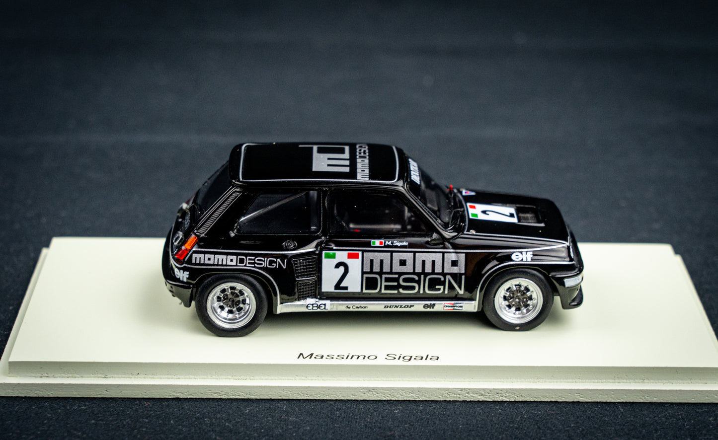 Renault 5 Turbo #2 Massimo Sigala - Renault 5 Turbo Europa Cup 1981 - Spark 1:43