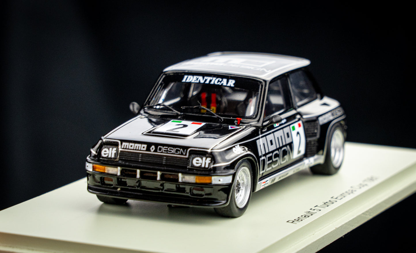 Renault 5 Turbo #2 Massimo Sigala - Renault 5 Turbo Europa Cup 1981 - Spark 1:43