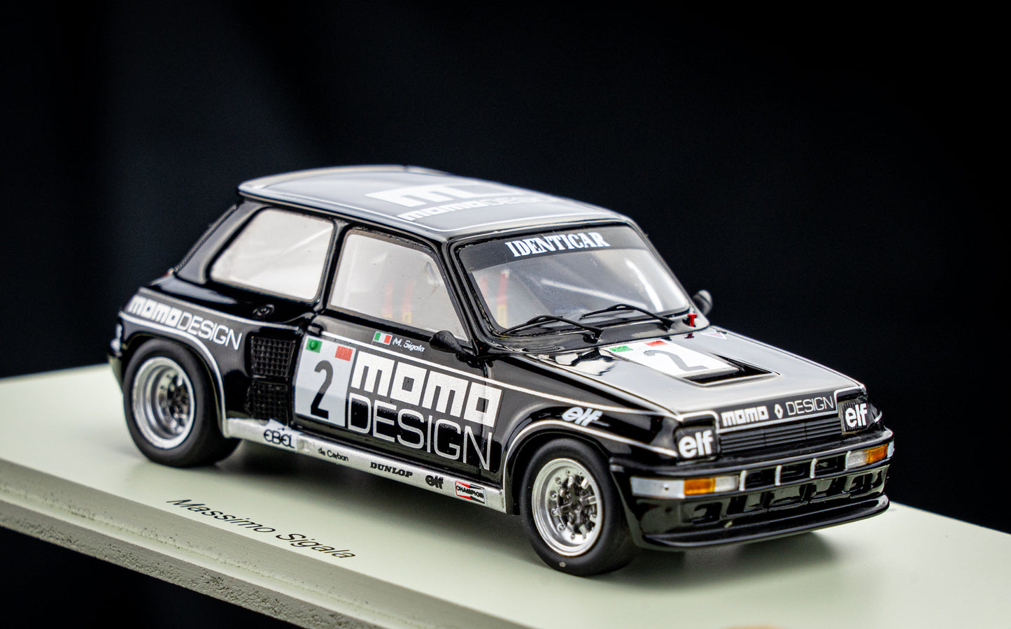 Renault 5 Turbo #2 Massimo Sigala - Renault 5 Turbo Europa Cup 1981 - Spark 1:43