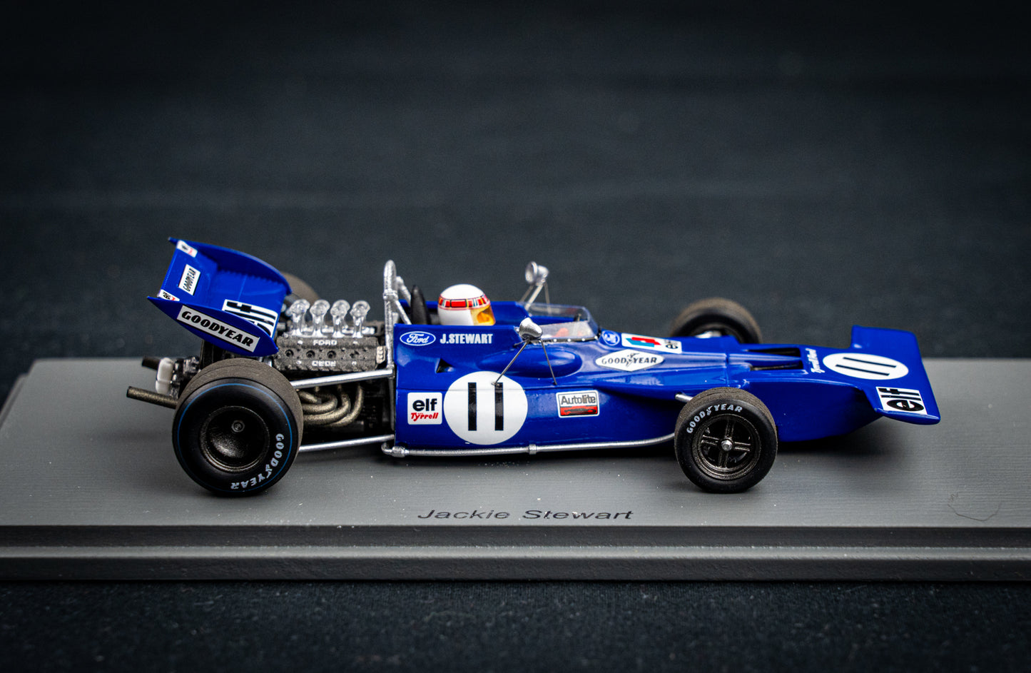 Tyrell 003 #11 Jackie Stewart, Winner GP Monte Carlo 1971 - Spark 1:43