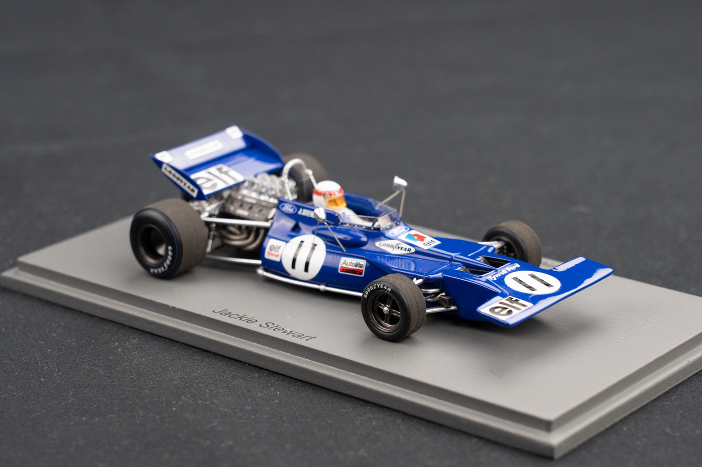 Tyrell 003 #11 Jackie Stewart, Winner GP Monte Carlo 1971 - Spark 1:43