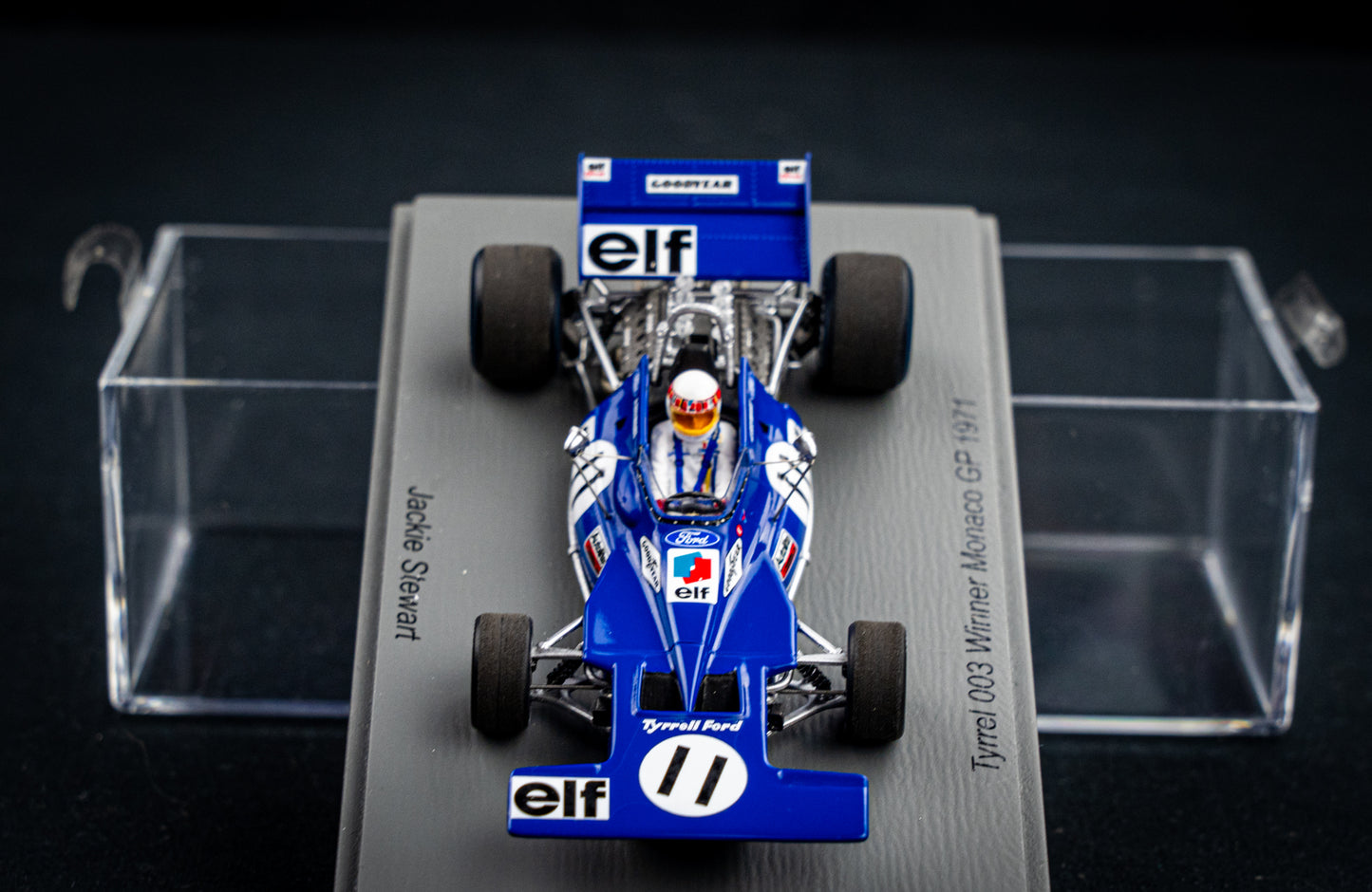 Tyrell 003 #11 Jackie Stewart, Winner GP Monte Carlo 1971 - Spark 1:43